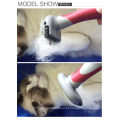 Removable Pet Grooming Hair Remover Brush Deshedding Ferramenta para Cães